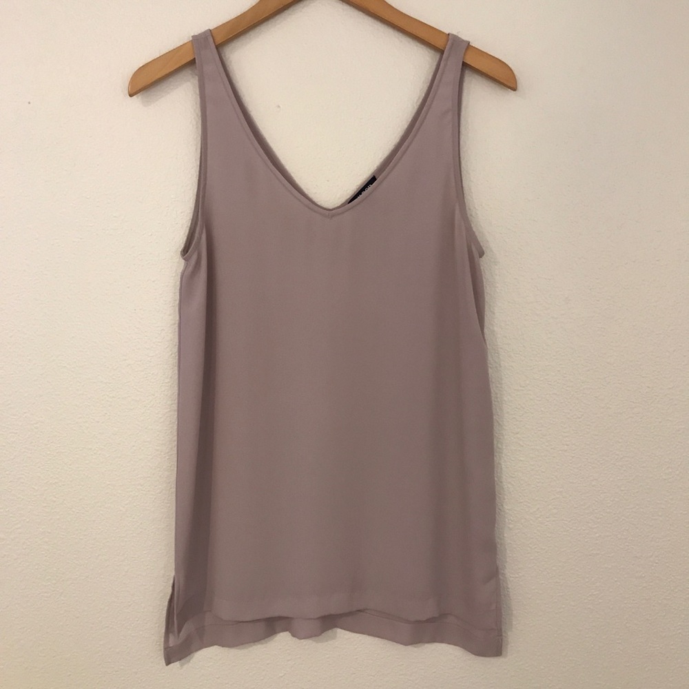 Tildon Lavender Silky Tank